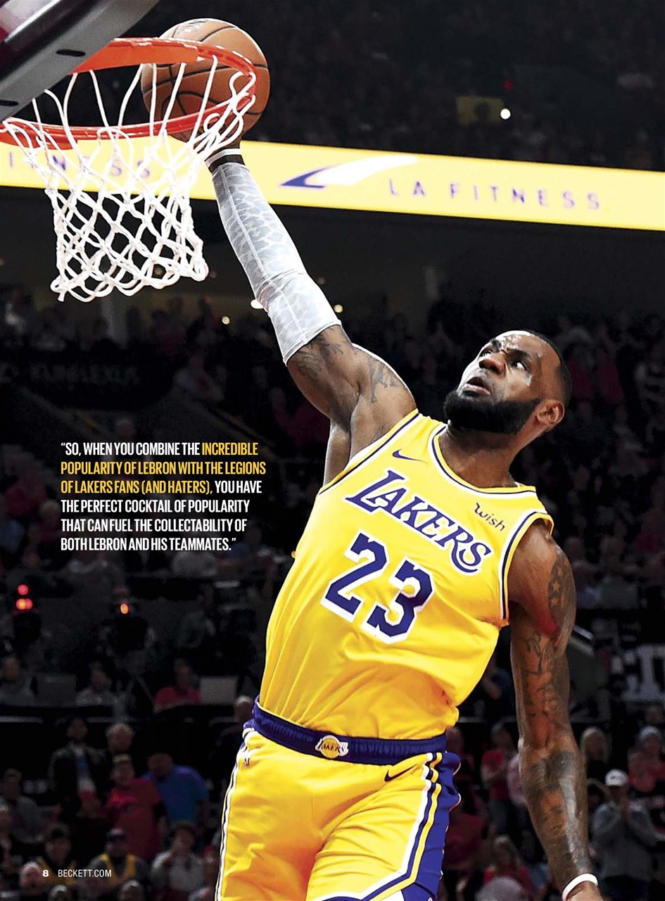 Beckett Basketball Magazine Preview Pages