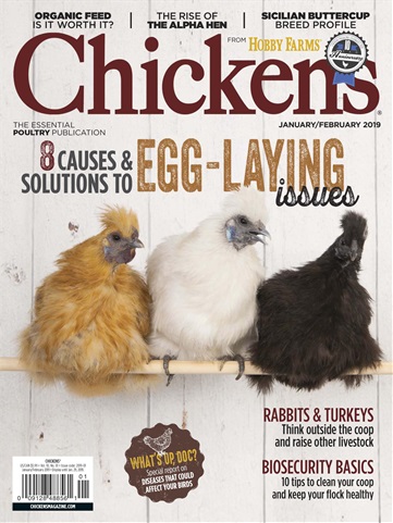Chickens Magazine issue January/February 2019