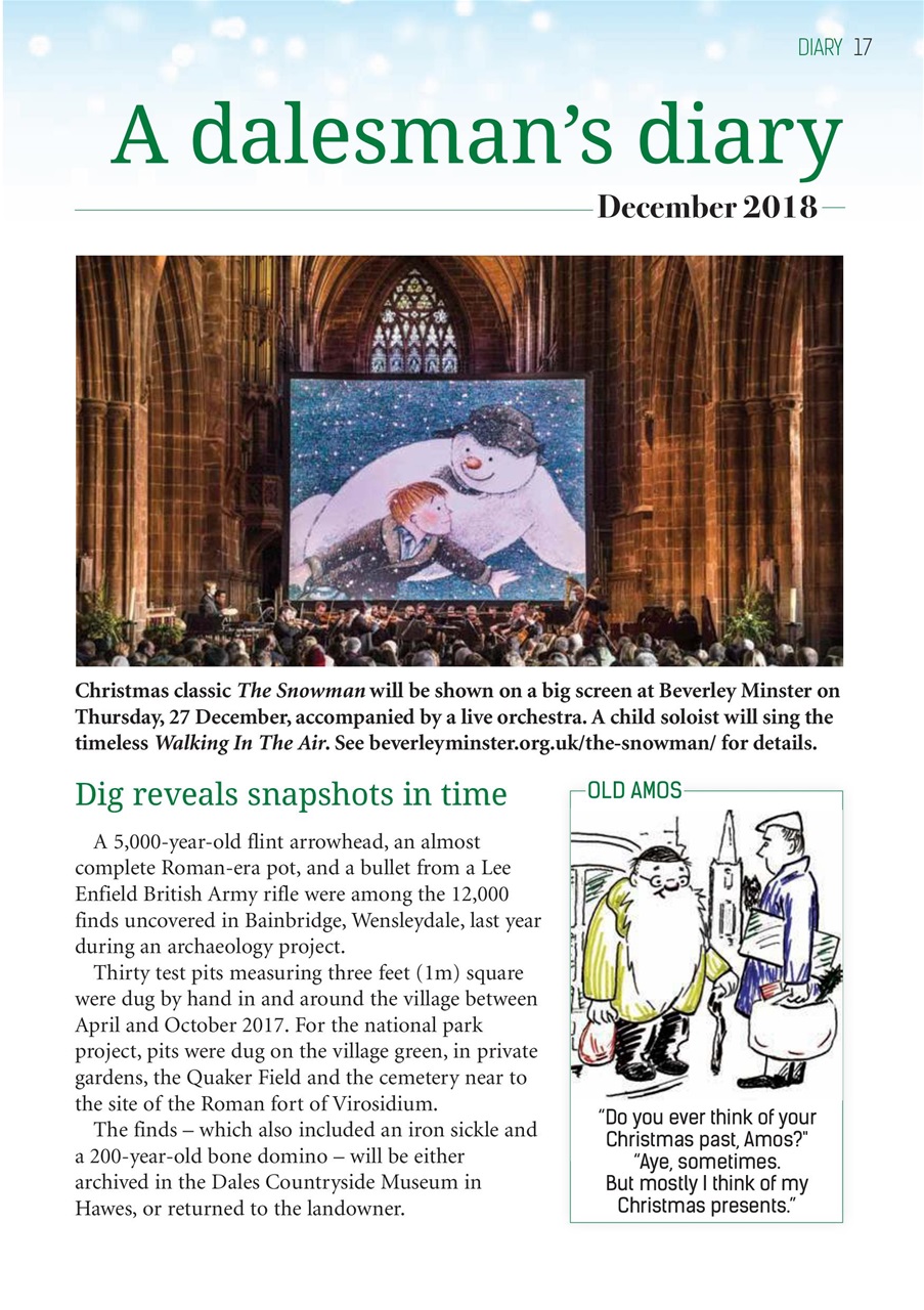 The Yorkshire Dalesman Preview Pages