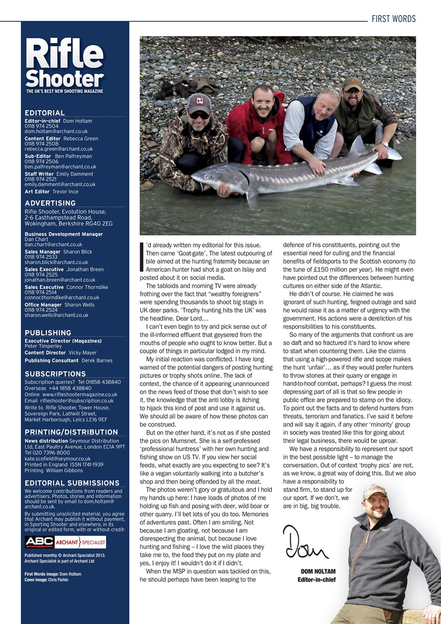 Rifle Shooter Preview Pages