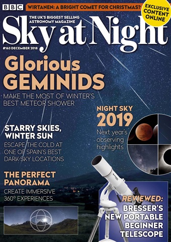 BBC Sky at Night Magazine issue December 2018