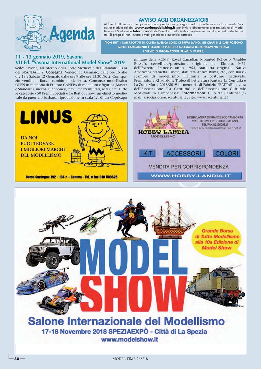 Model Time Preview Pages