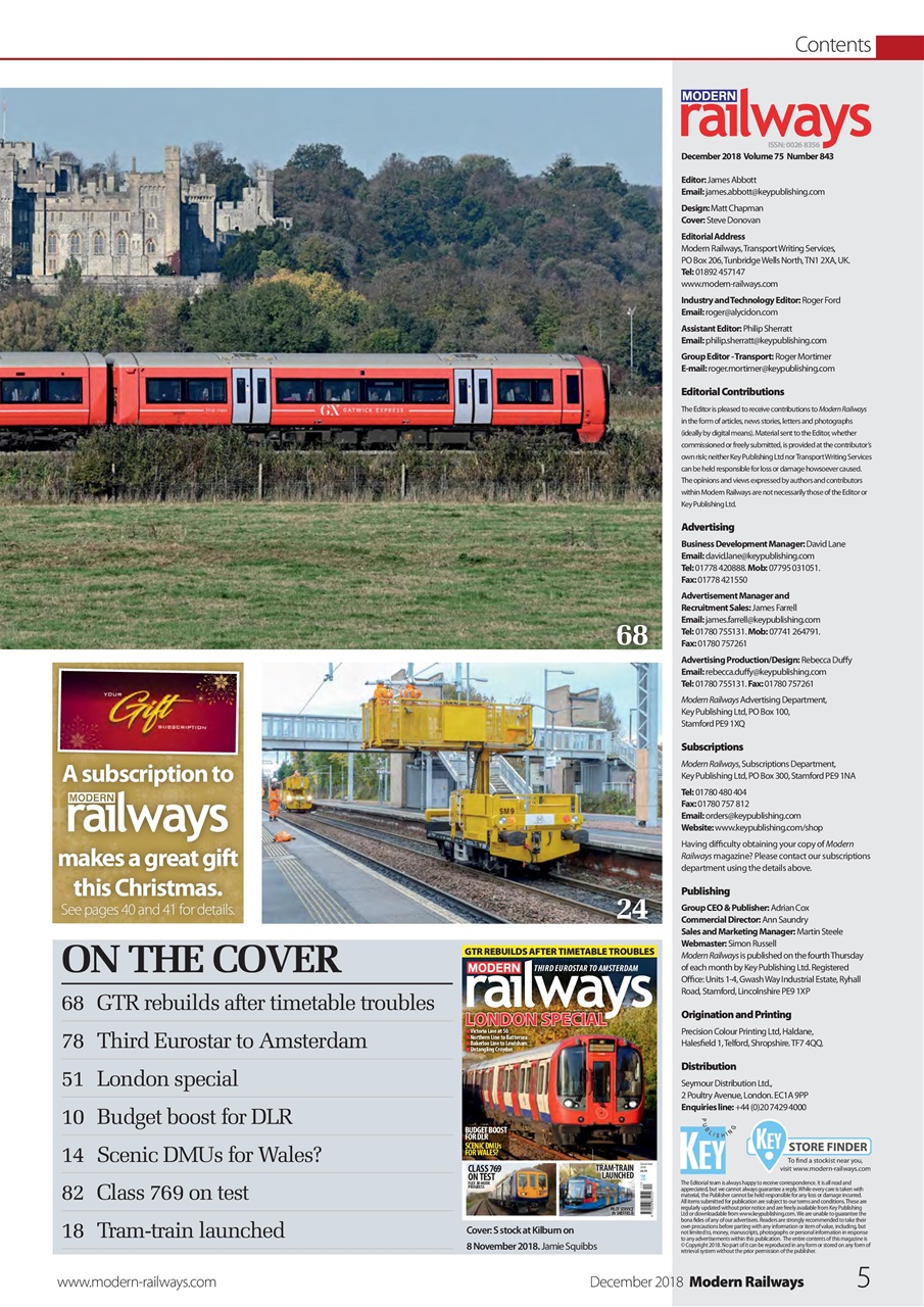 Modern Railways Preview Pages