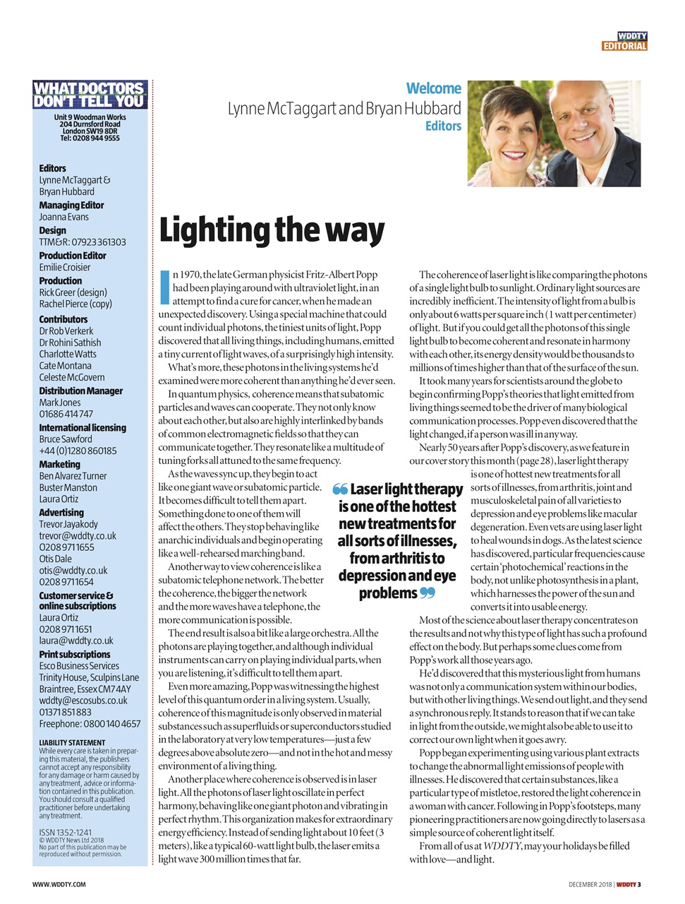 What Doctors Don't Tell You Preview Pages