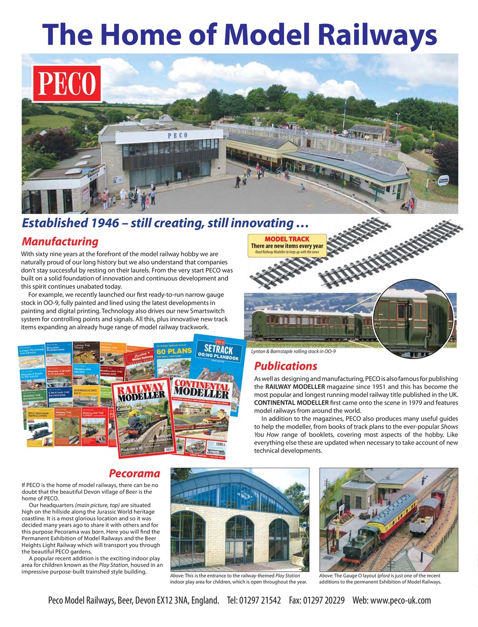 Peco Modellers' Library Preview Pages