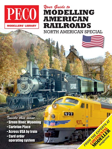 Peco Modellers' Library issue PM-201 Your Guide to Modelling American Railroads
