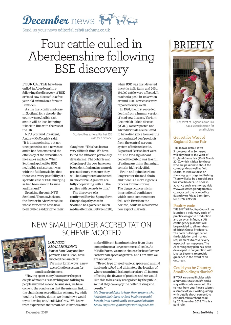 The Country Smallholder Preview Pages