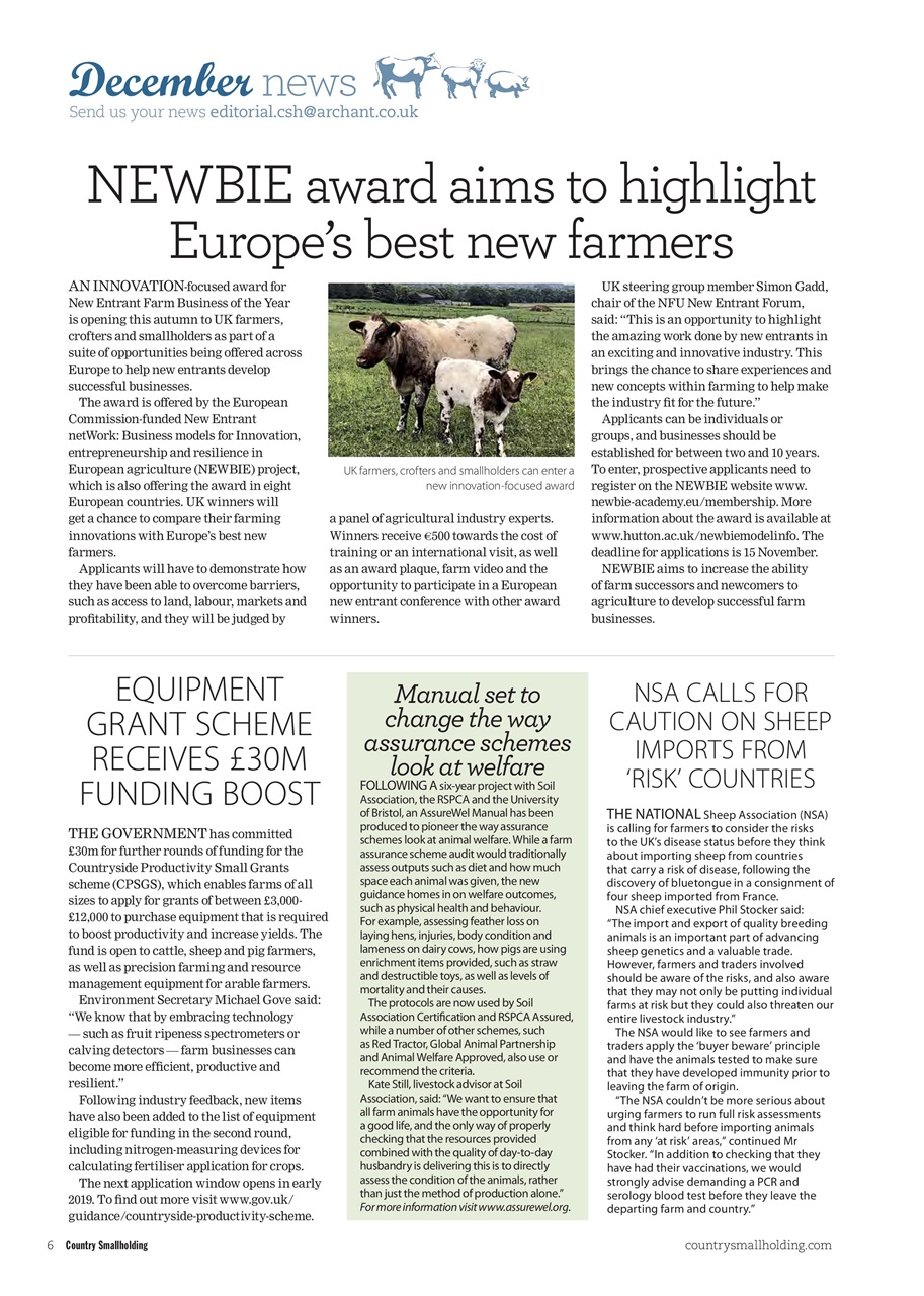 The Country Smallholder Preview Pages