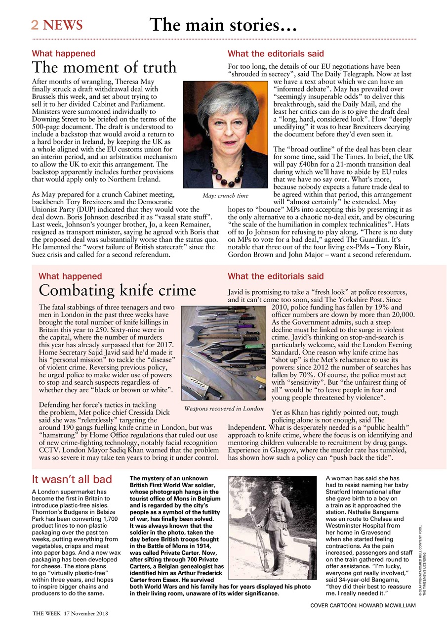 The Week Preview Pages
