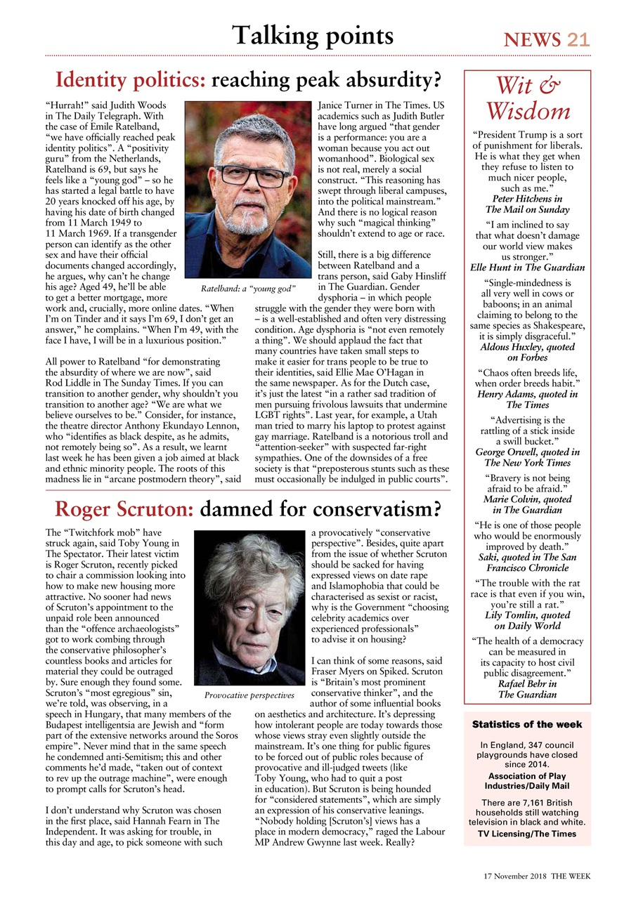 The Week Preview Pages