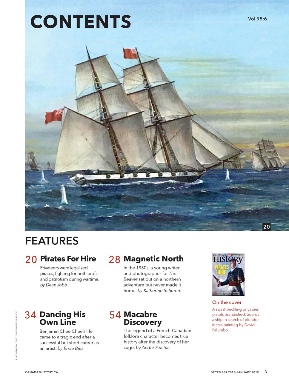 Canada's History Preview Pages