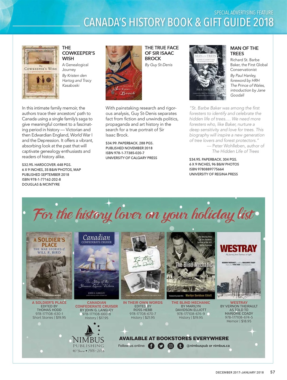Canada's History Preview Pages