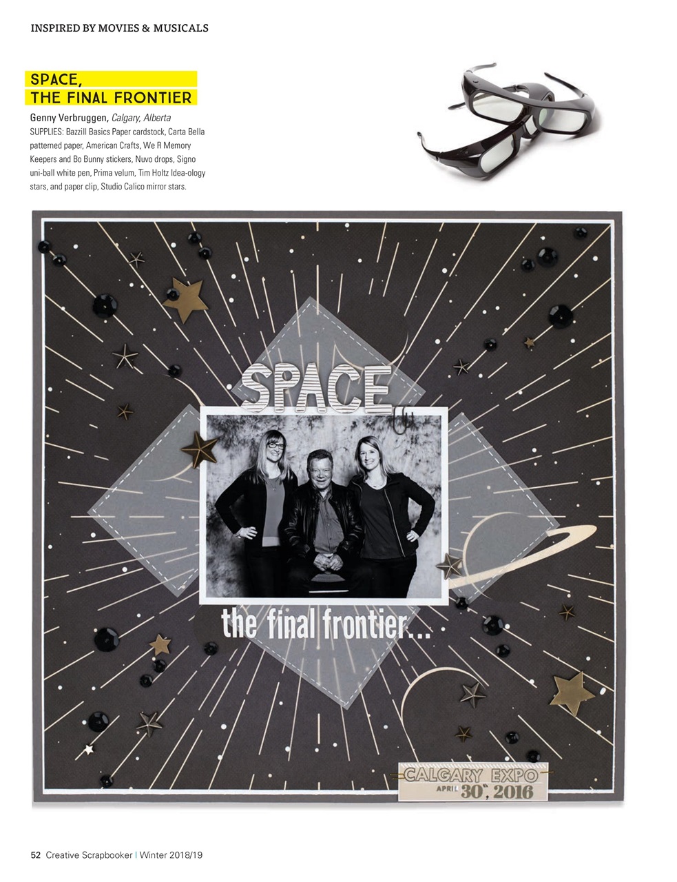 Creative Scrapbooker Preview Pages