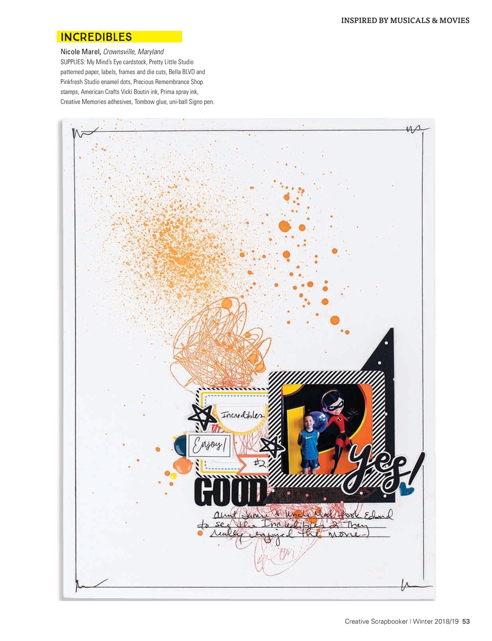 Creative Scrapbooker Preview Pages