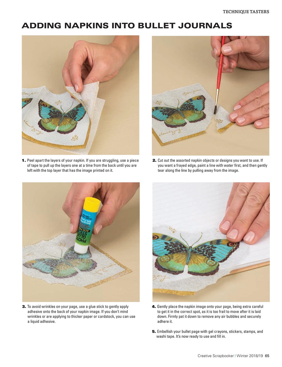 Creative Scrapbooker Preview Pages