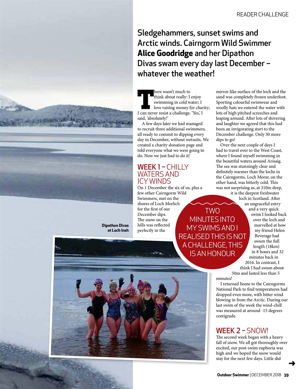 Outdoor Swimmer Preview Pages