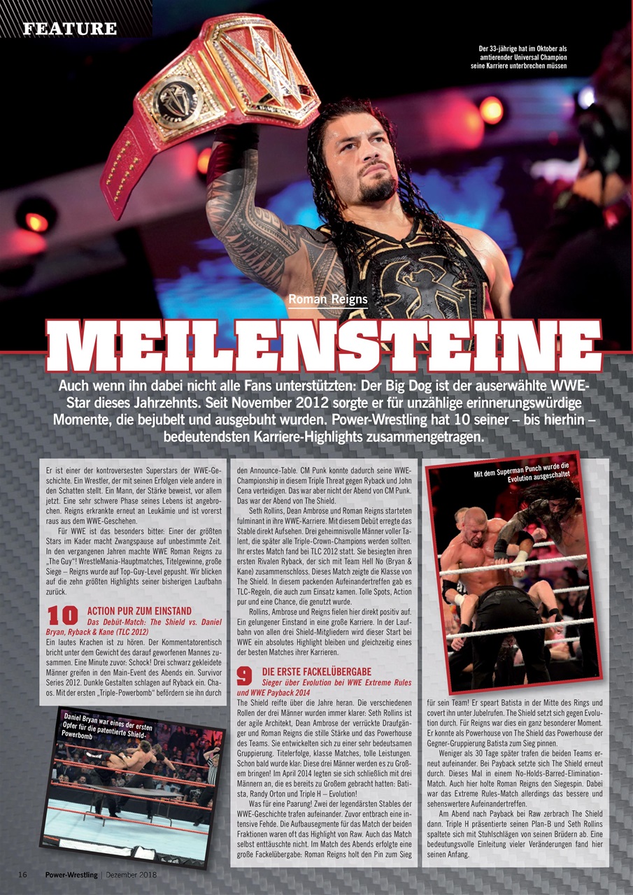 Power-Wrestling Preview Pages