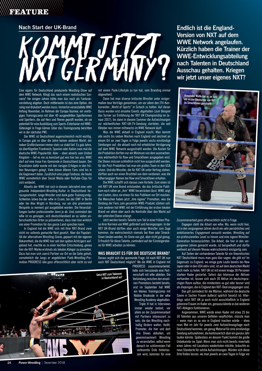 Power-Wrestling Preview Pages