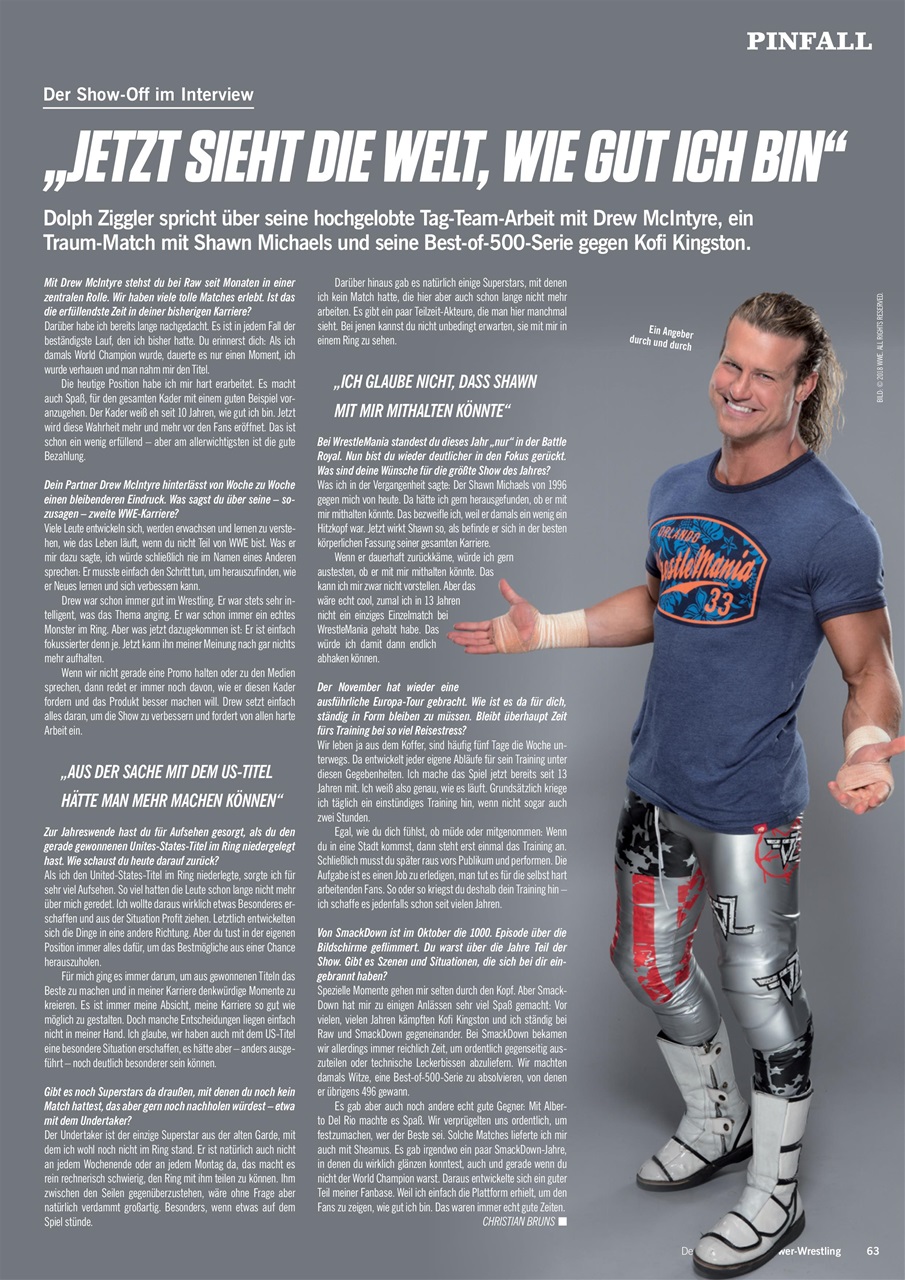 Power-Wrestling Preview Pages