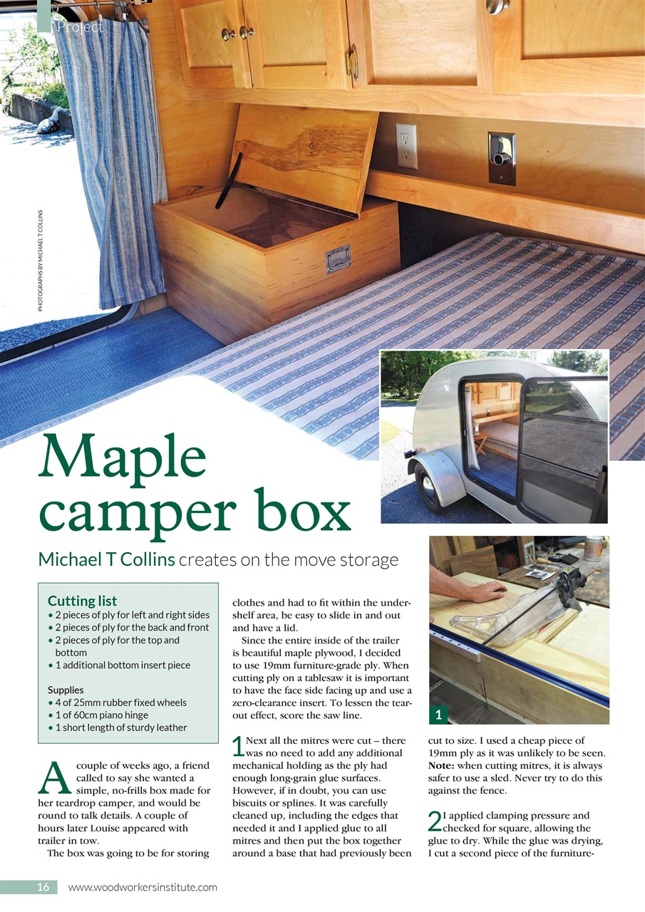 Woodworking Crafts Magazine Preview Pages