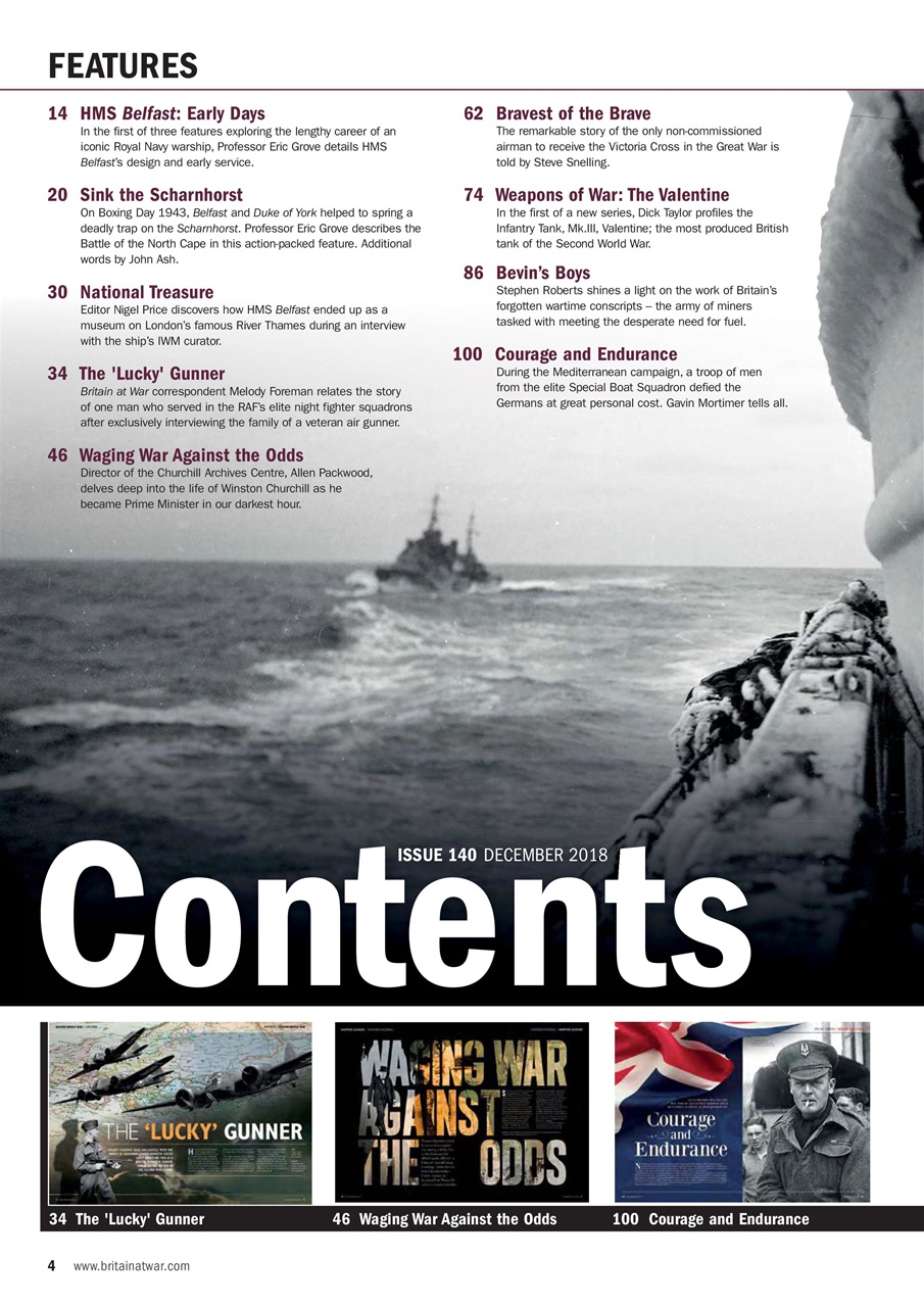Britain at War Magazine Preview Pages