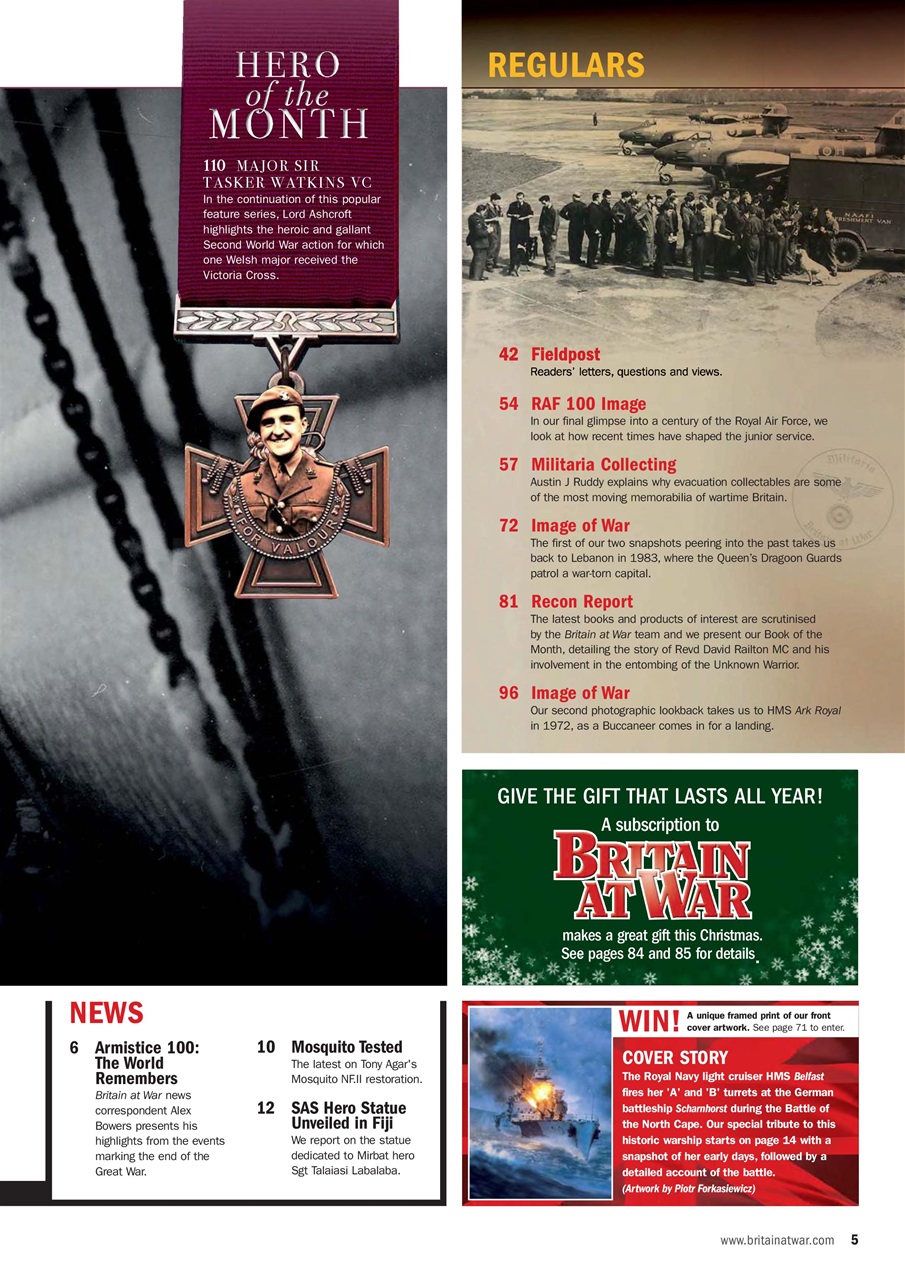 Britain at War Magazine Preview Pages