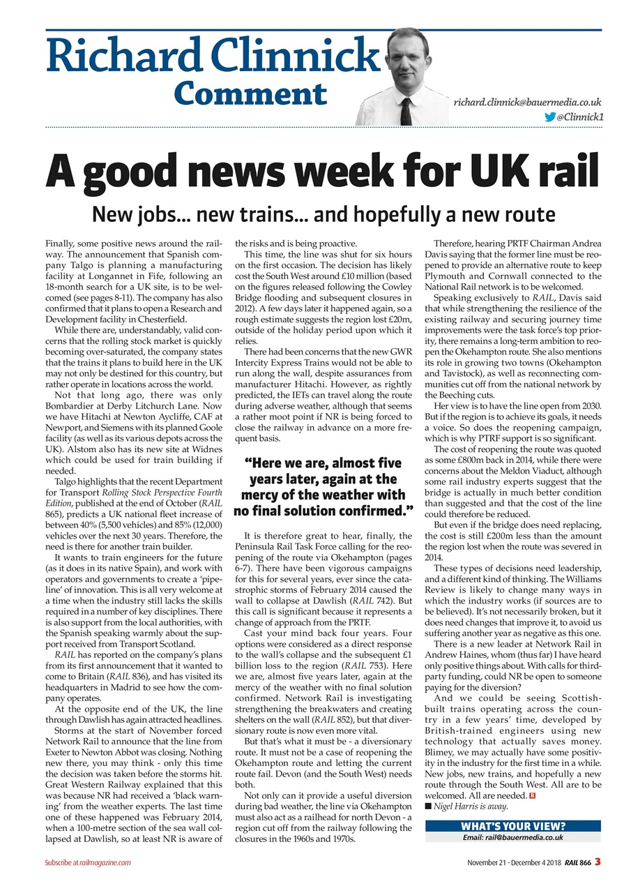 Rail Preview Pages