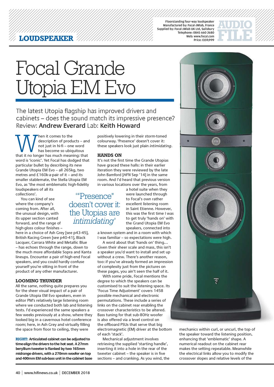 Hi-Fi News Preview Pages