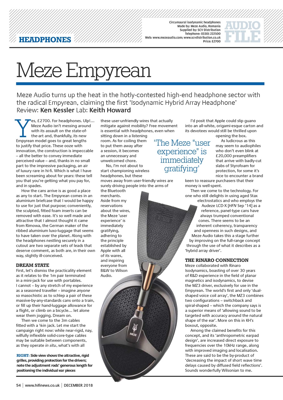 Hi-Fi News Preview Pages