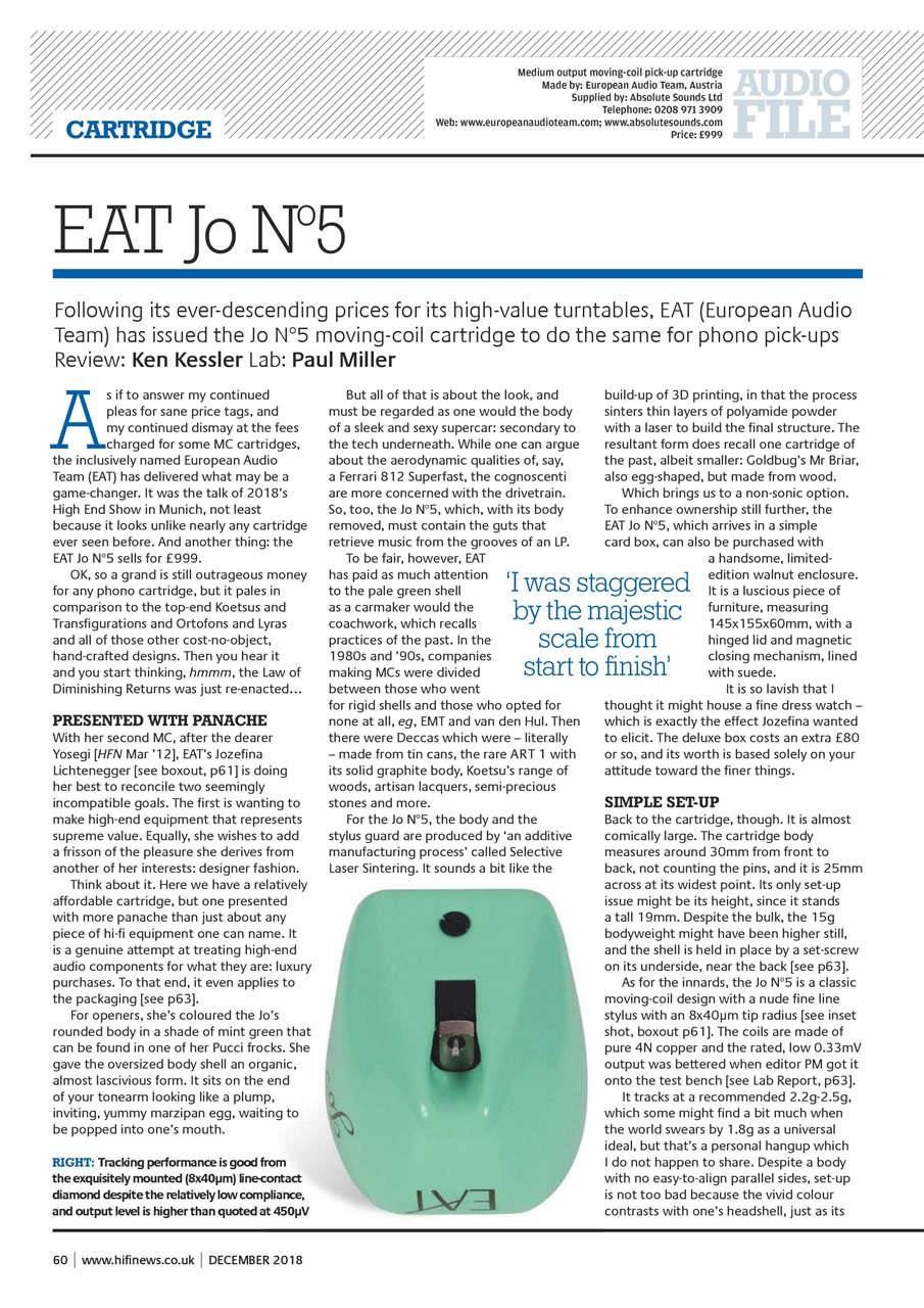 Hi-Fi News Preview Pages