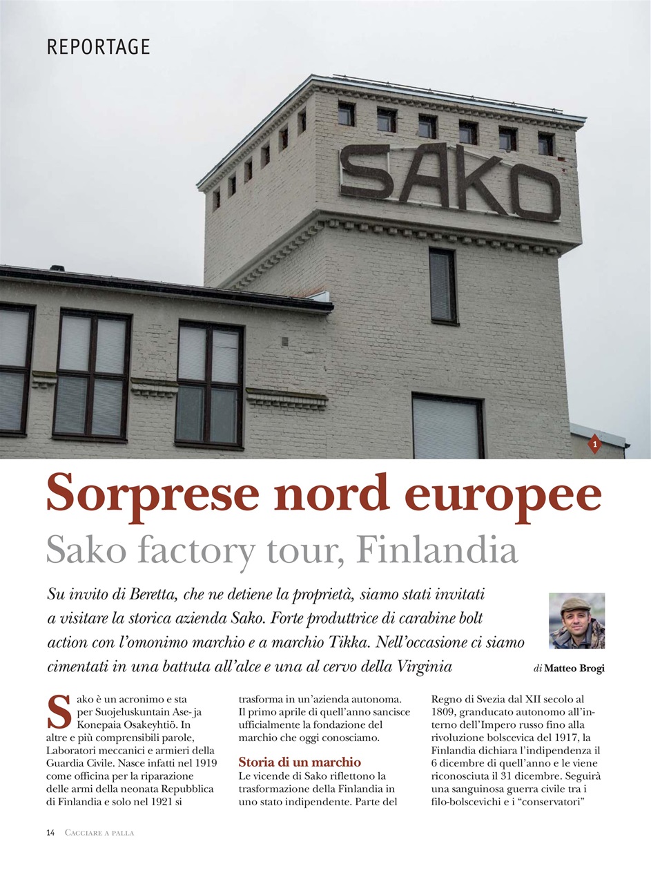 Caccia Magazine Preview Pages