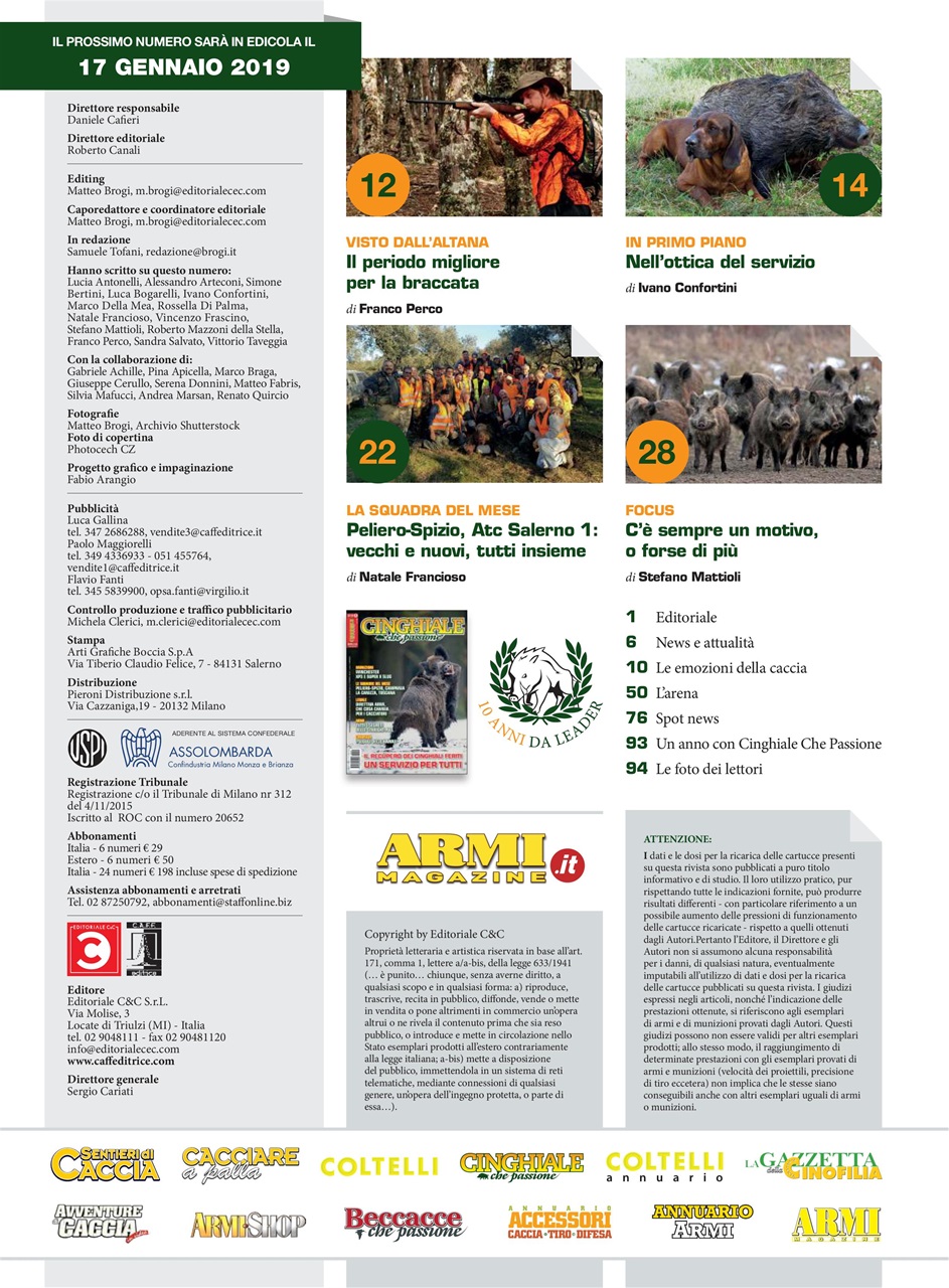 IL CINGHIALE CHE PASSIONE Preview Pages