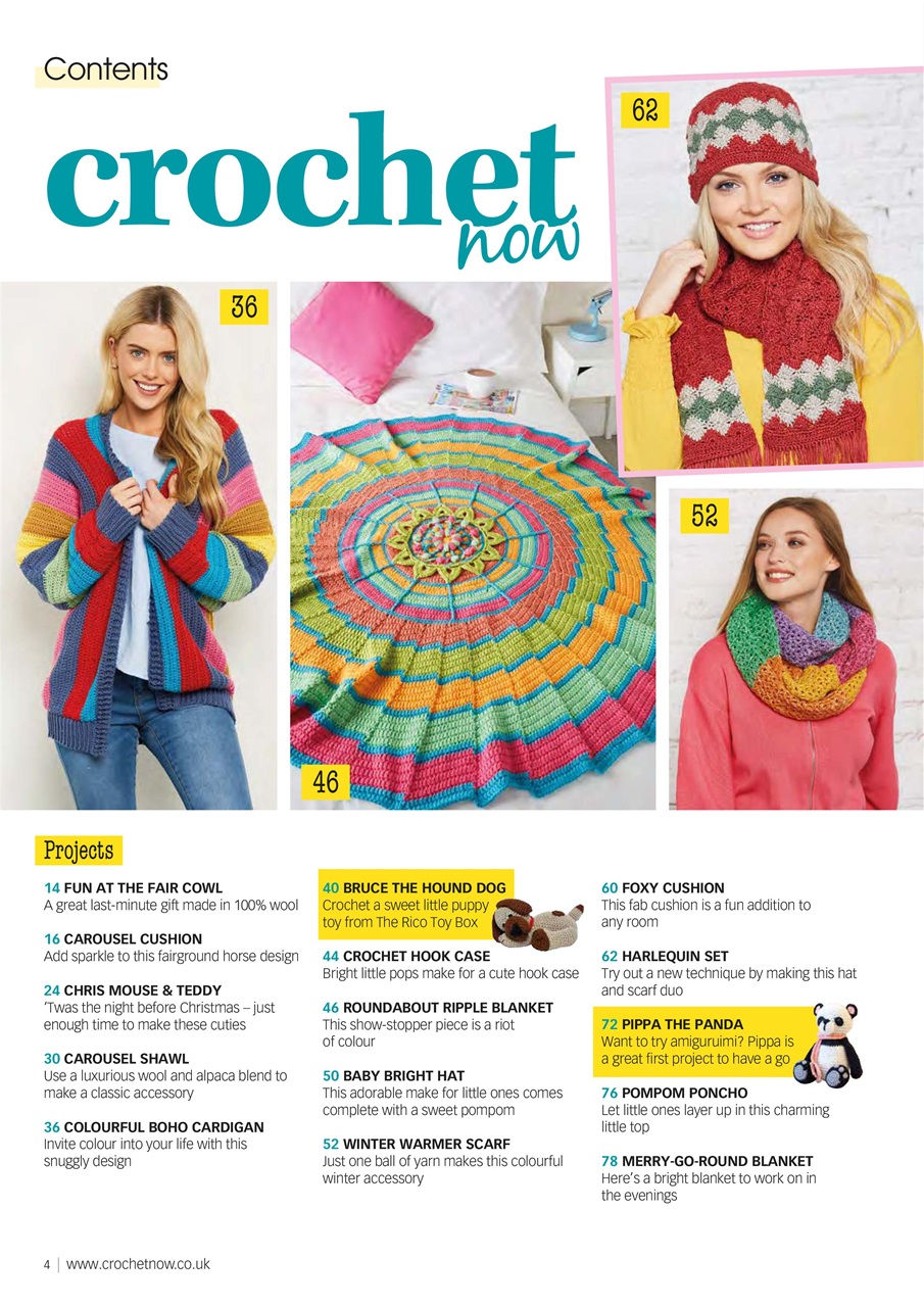 Crochet Now Magazine Preview Pages