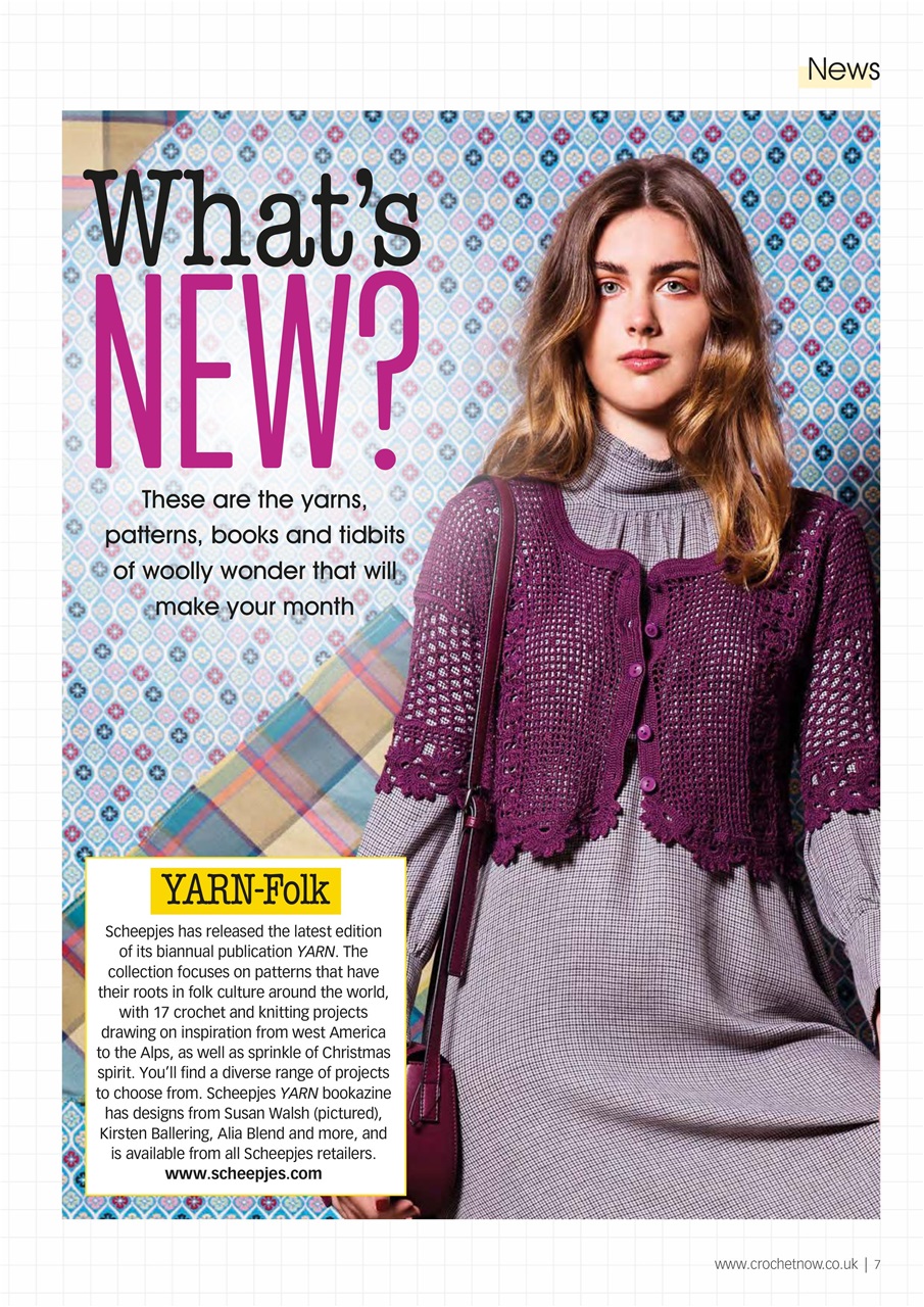 Crochet Now Magazine Preview Pages