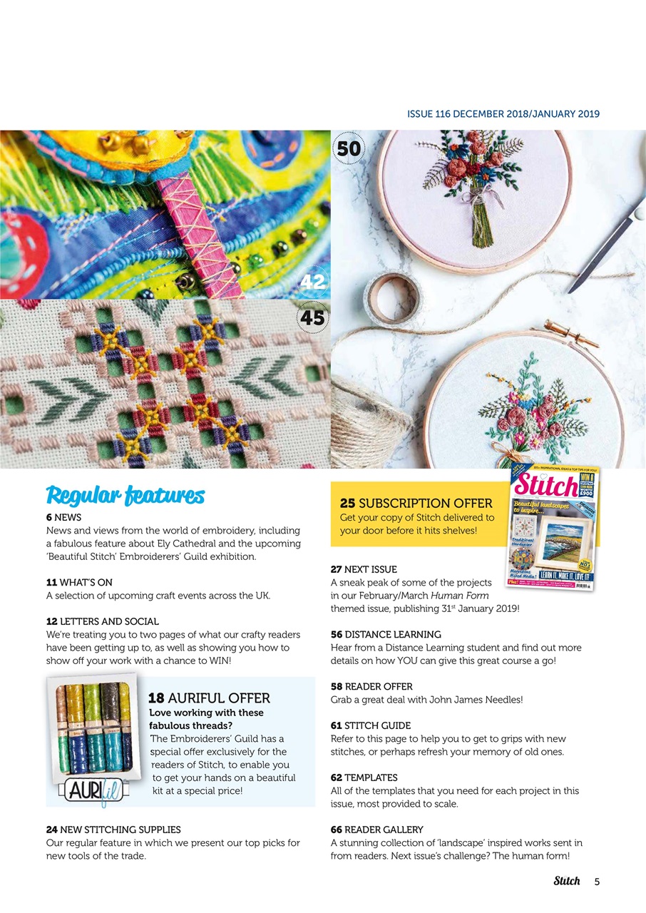 Stitch magazine Preview Pages