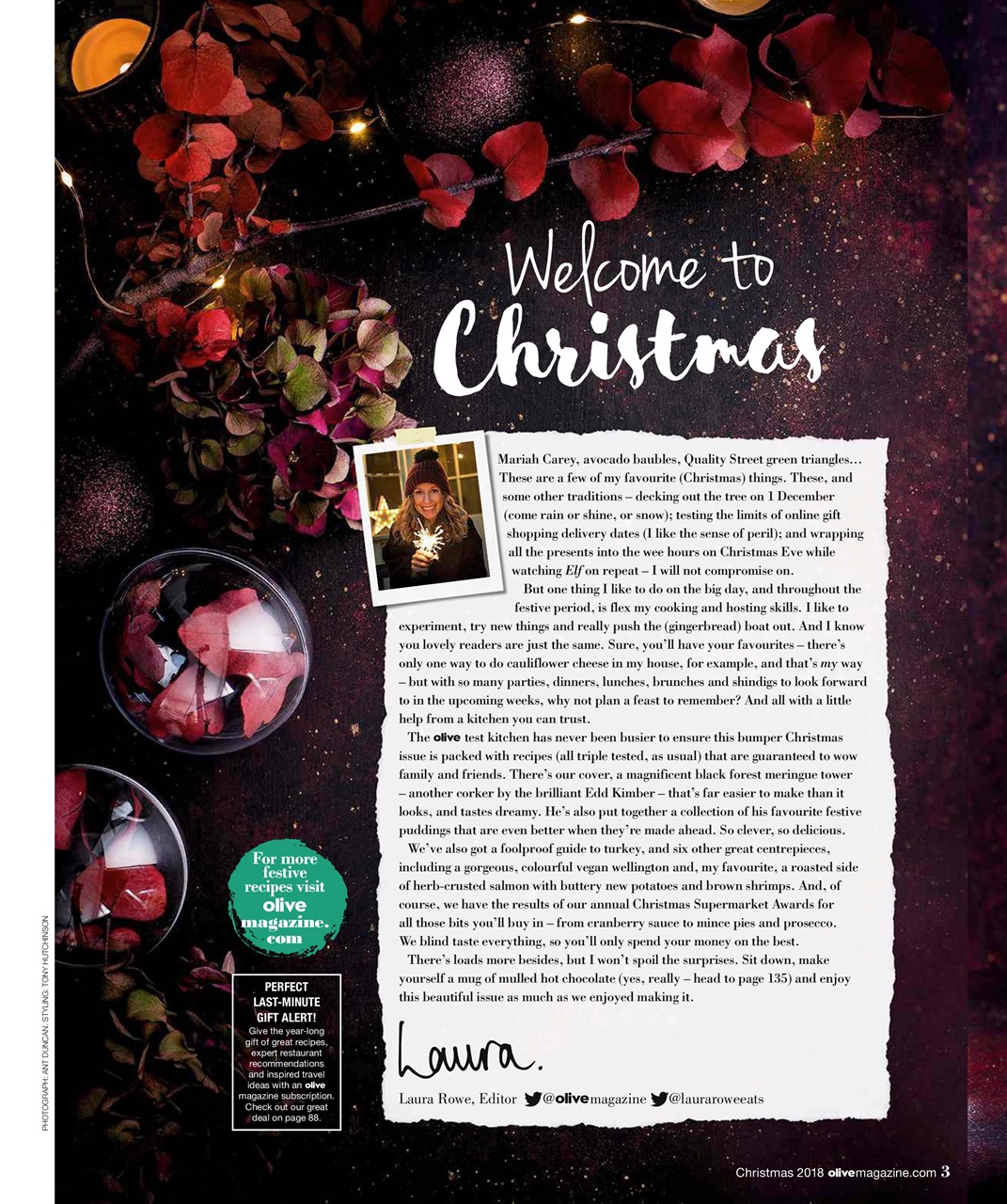 Olive Magazine Preview Pages