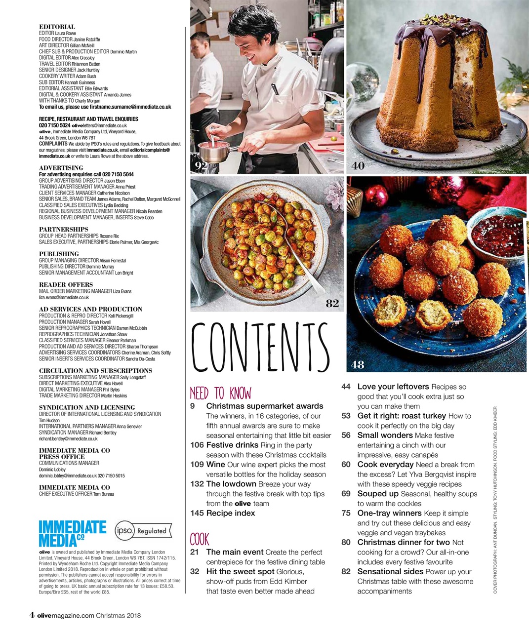 Olive Magazine Preview Pages