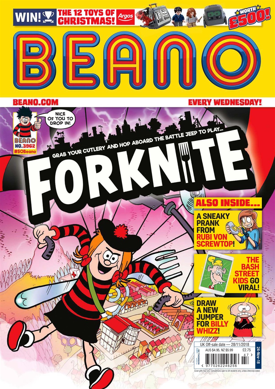 Beano Preview Pages