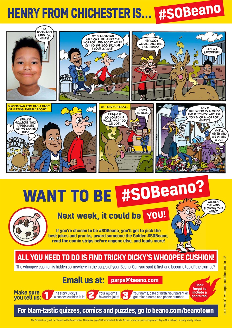 Beano Preview Pages