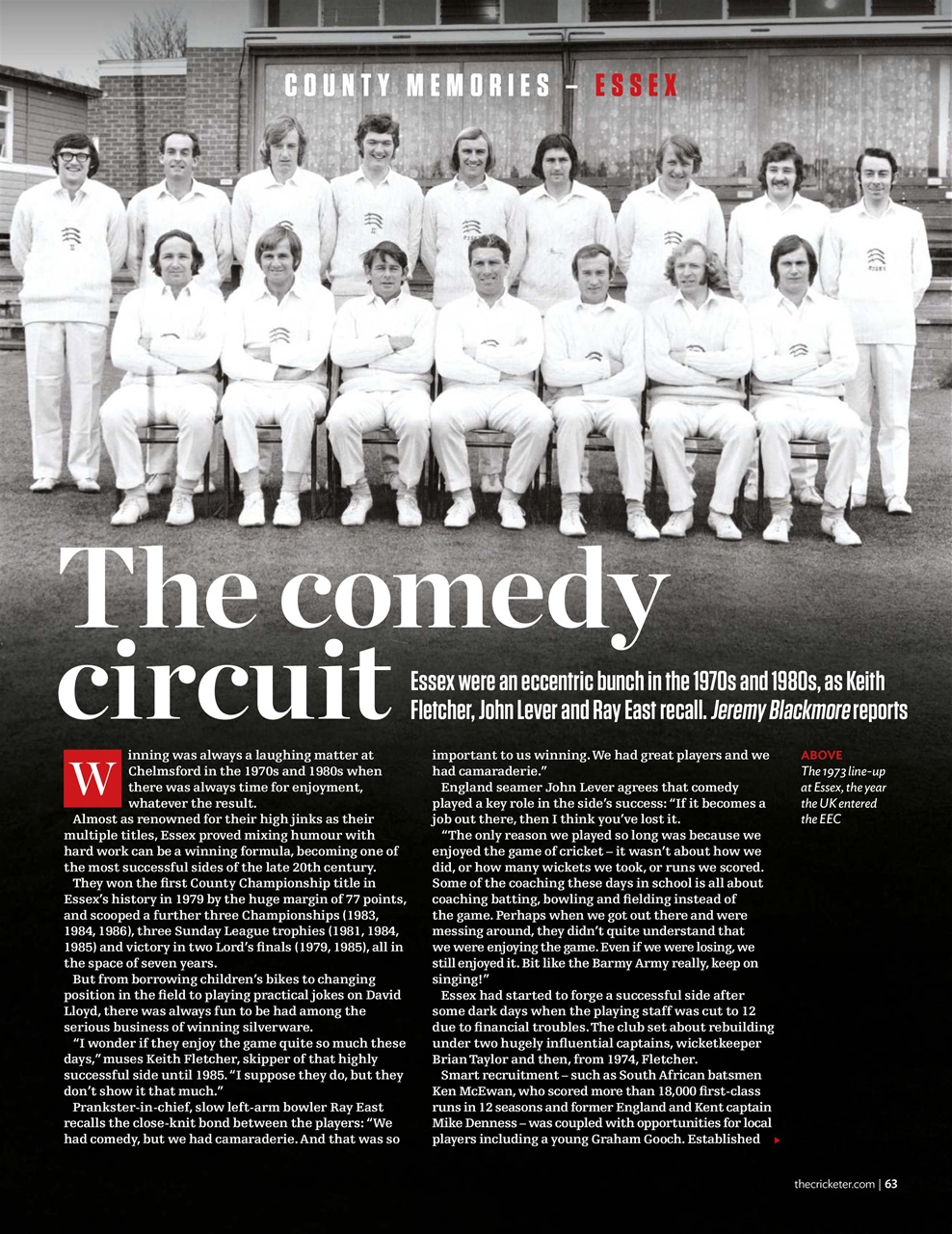 The Cricketer Magazine Preview Pages