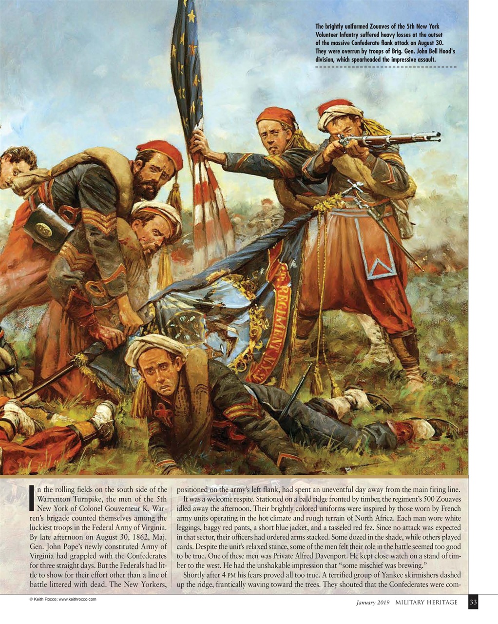 Military Heritage Preview Pages