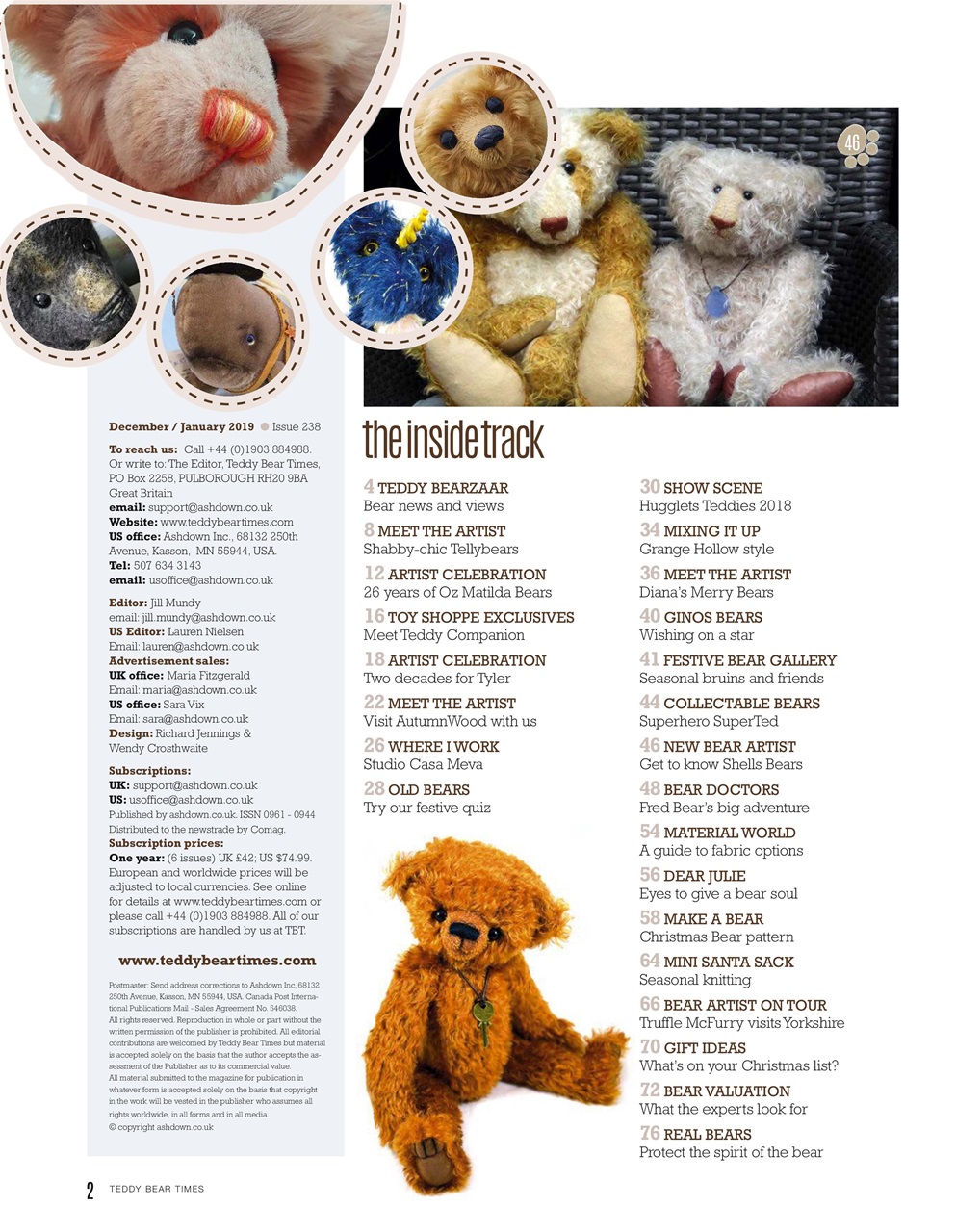 Teddy Bear Times Preview Pages