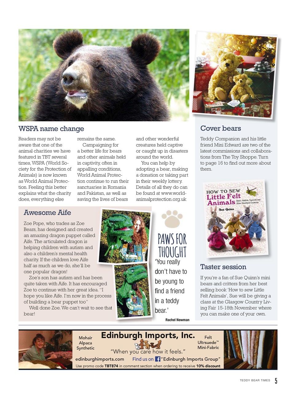 Teddy Bear Times Preview Pages