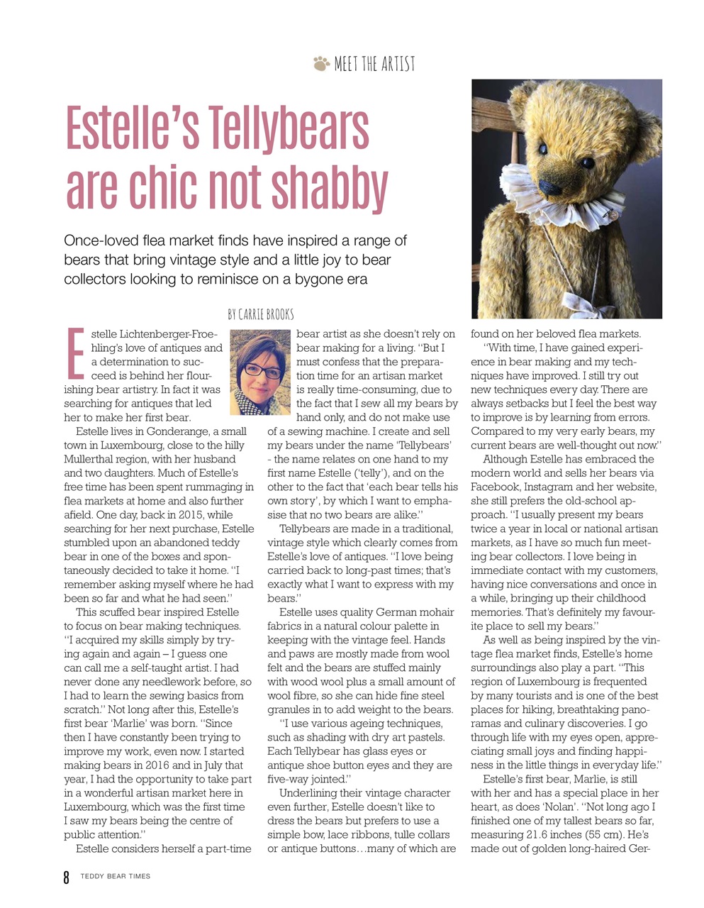 Teddy Bear Times Preview Pages