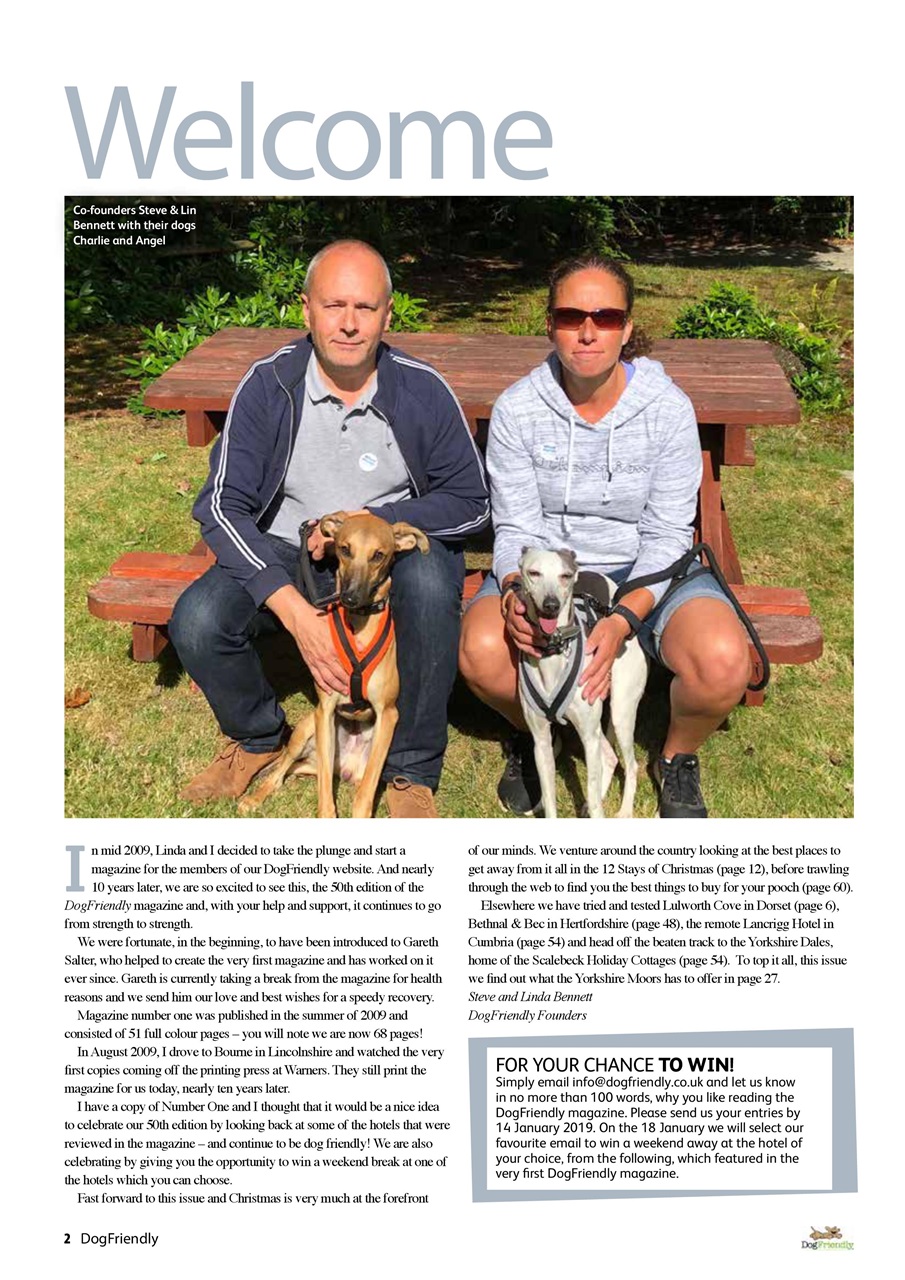 Dog Friendly Preview Pages