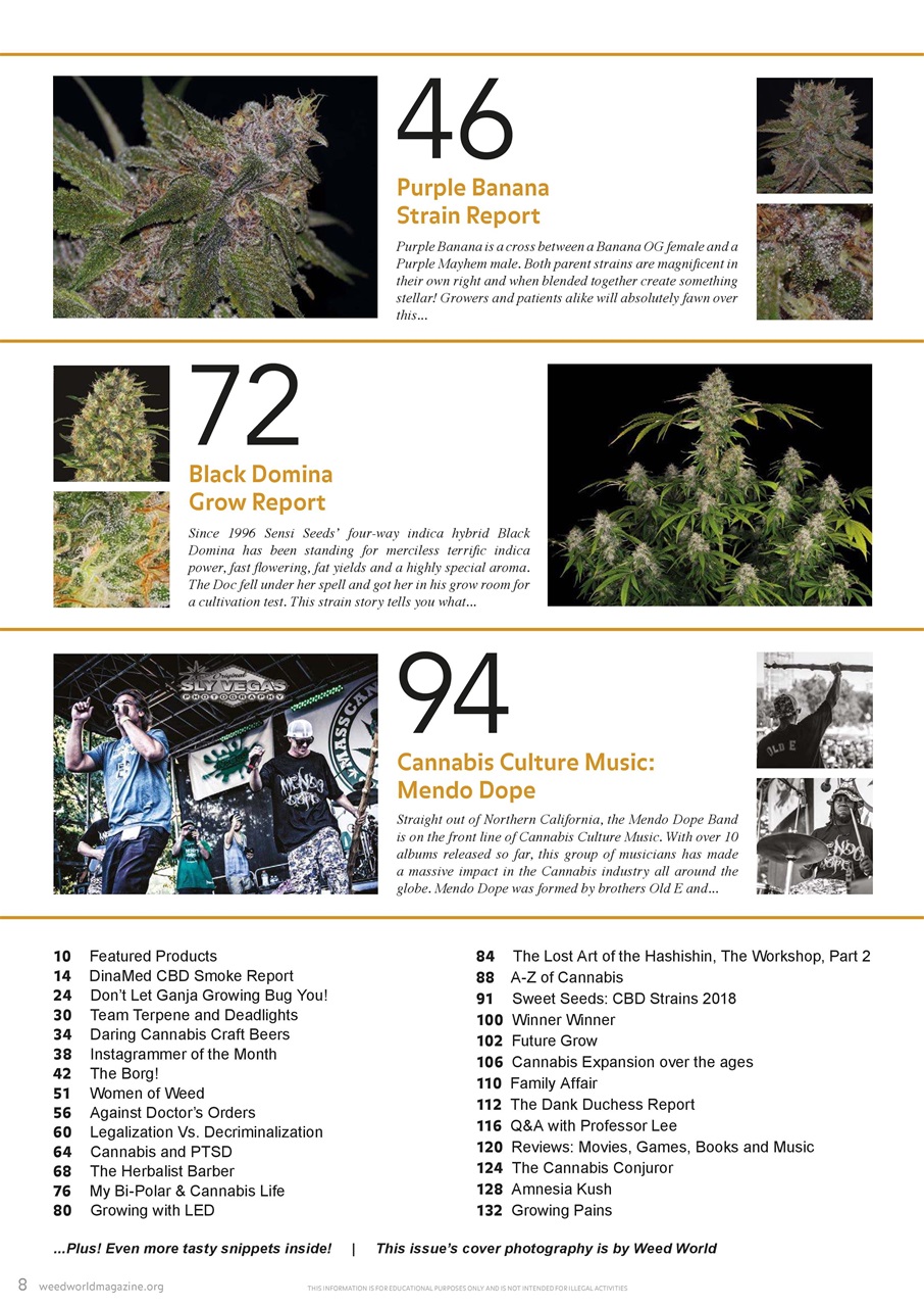 Weed World Preview Pages