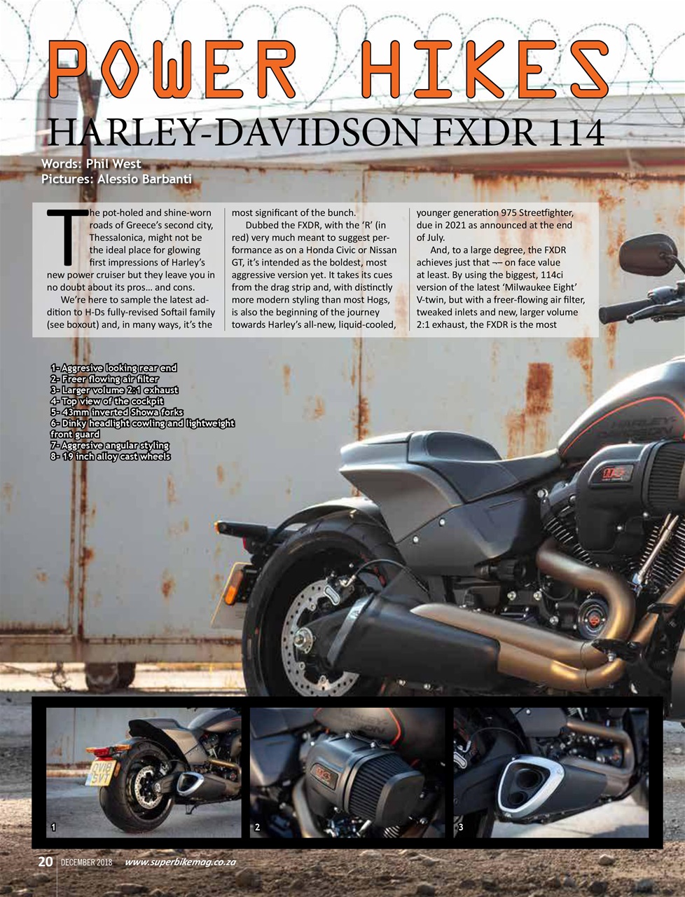 SuperBike South Africa Preview Pages