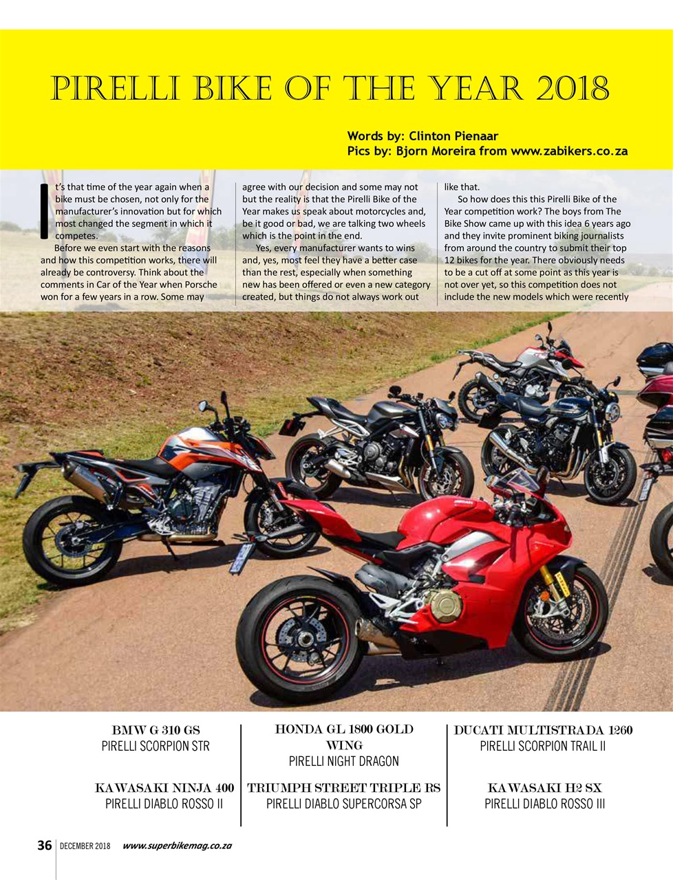 SuperBike South Africa Preview Pages