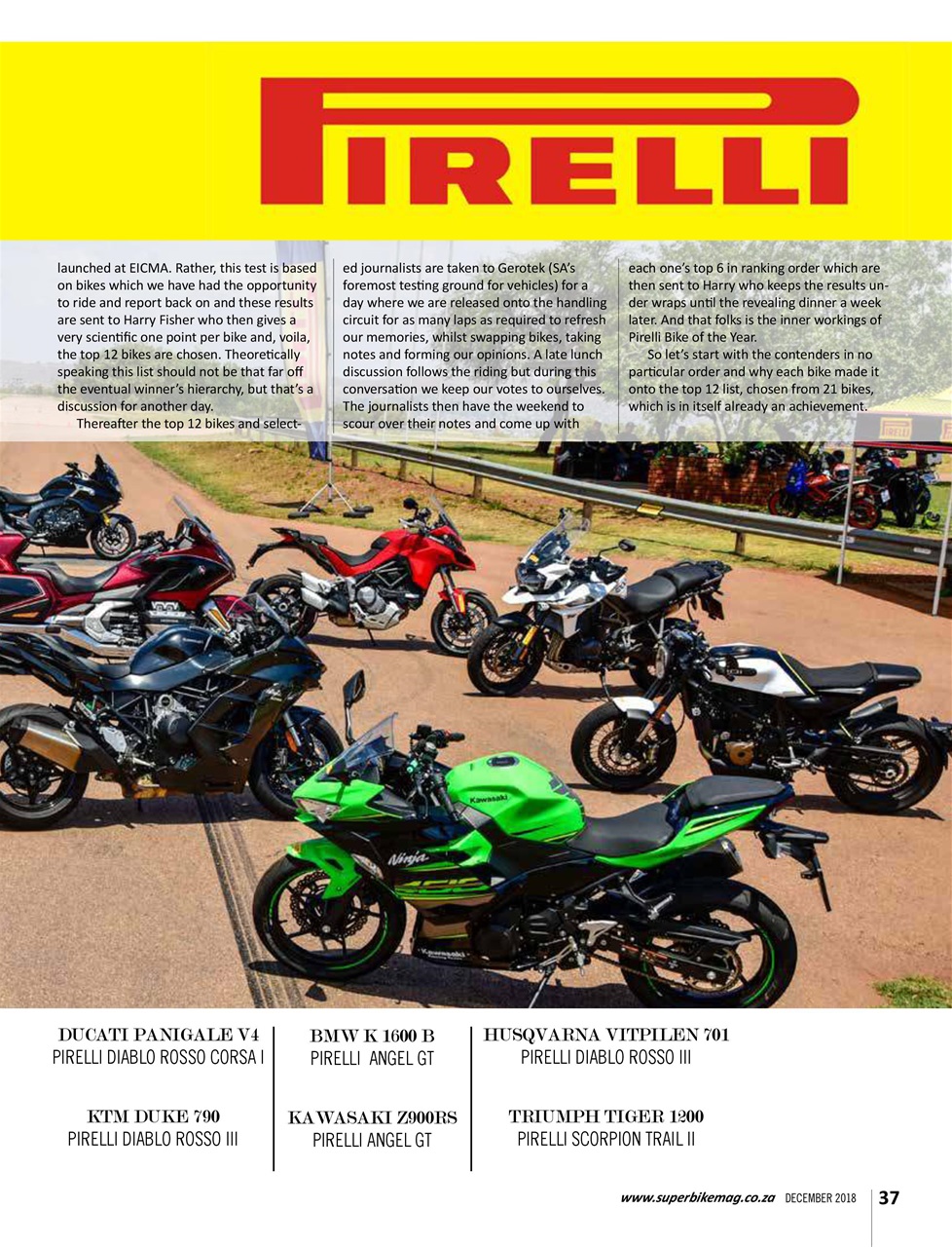SuperBike South Africa Preview Pages