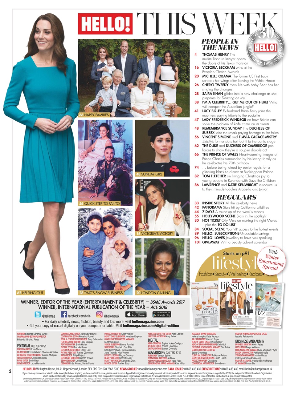 Hello! Magazine Preview Pages